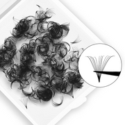 14D Promade Volume Loose Fans Pointy Base(500 Fans)-REAL LASH