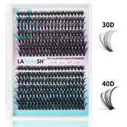 280pcs 30D+40D Cluster Lash Extension-REAL LASH