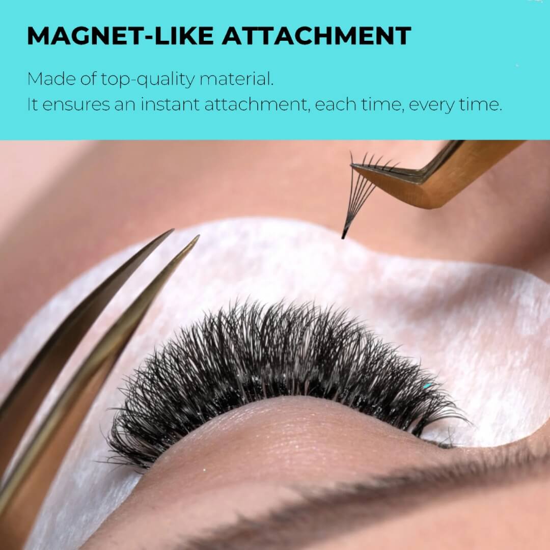 6D Russian Premade Volume Fans-REAL LASH