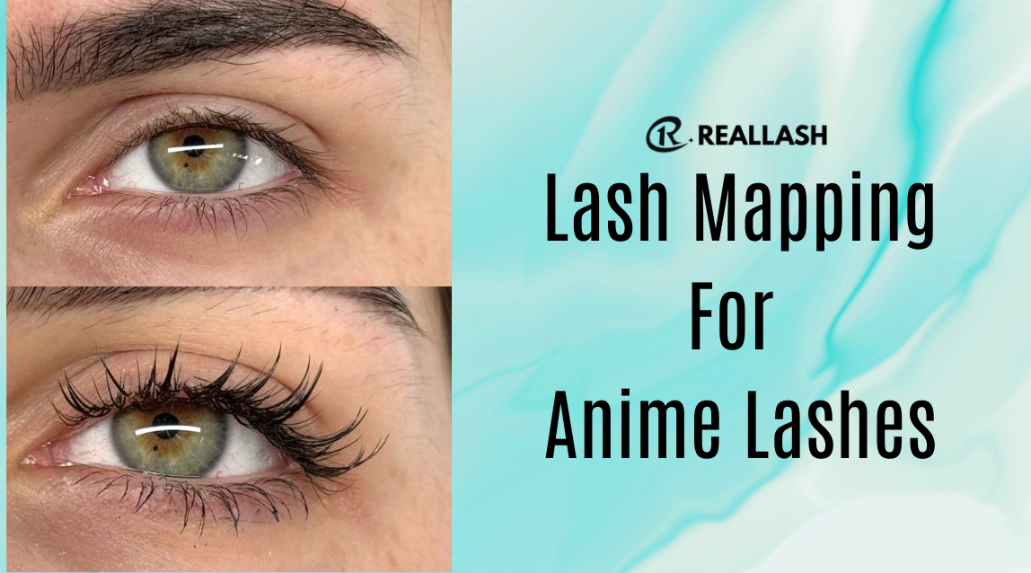 Lash Mapping For Anime Lashes
