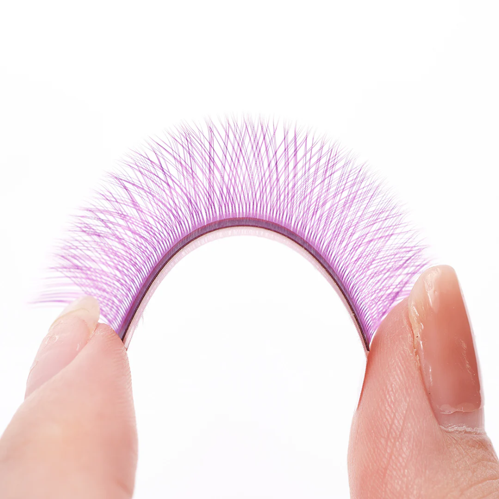 Purple 3D W Lashes - 0.07mm-REAL LASH