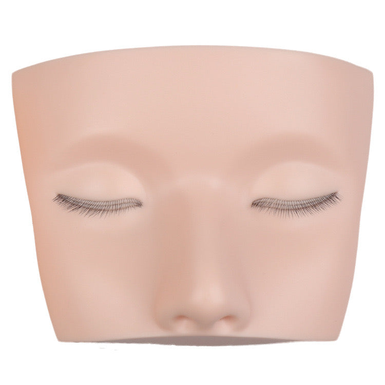 Mini Mannequin Head With Lashes-REAL LASH