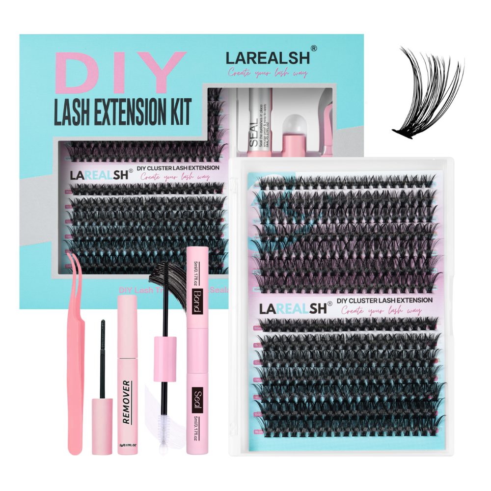 240pcs 30D Lash Cluster DIY Eyelash Extension Kit-REAL LASH