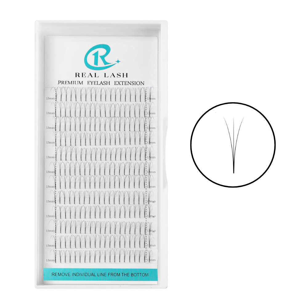 3D Long Stem Premade Fans Lashes-REAL LASH