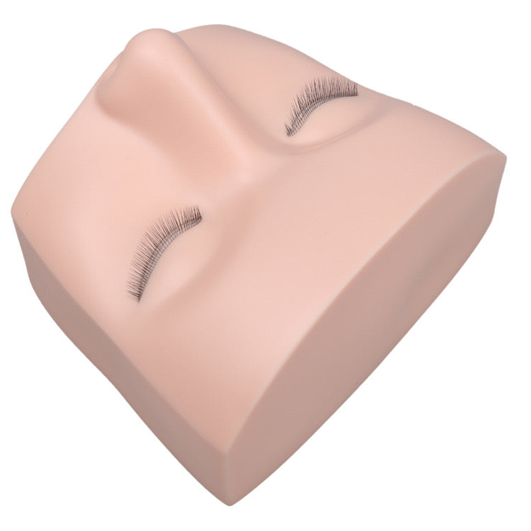 Mini Mannequin Head With Lashes-REAL LASH