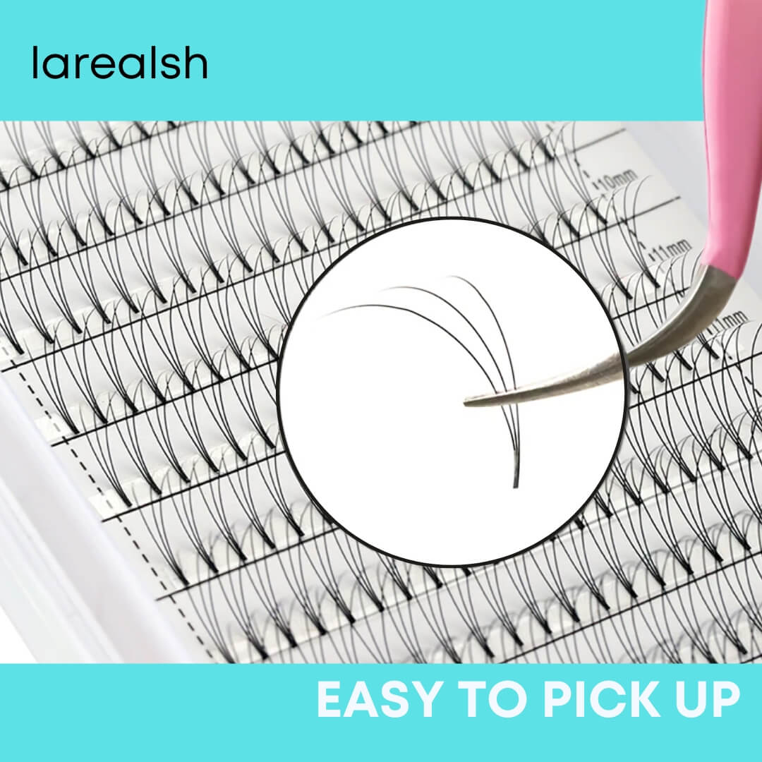 3D Russian Premade Volume Fans-REAL LASH