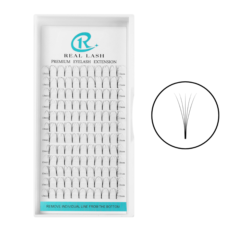 5D Long Stem Premade Fans Lashes-REAL LASH