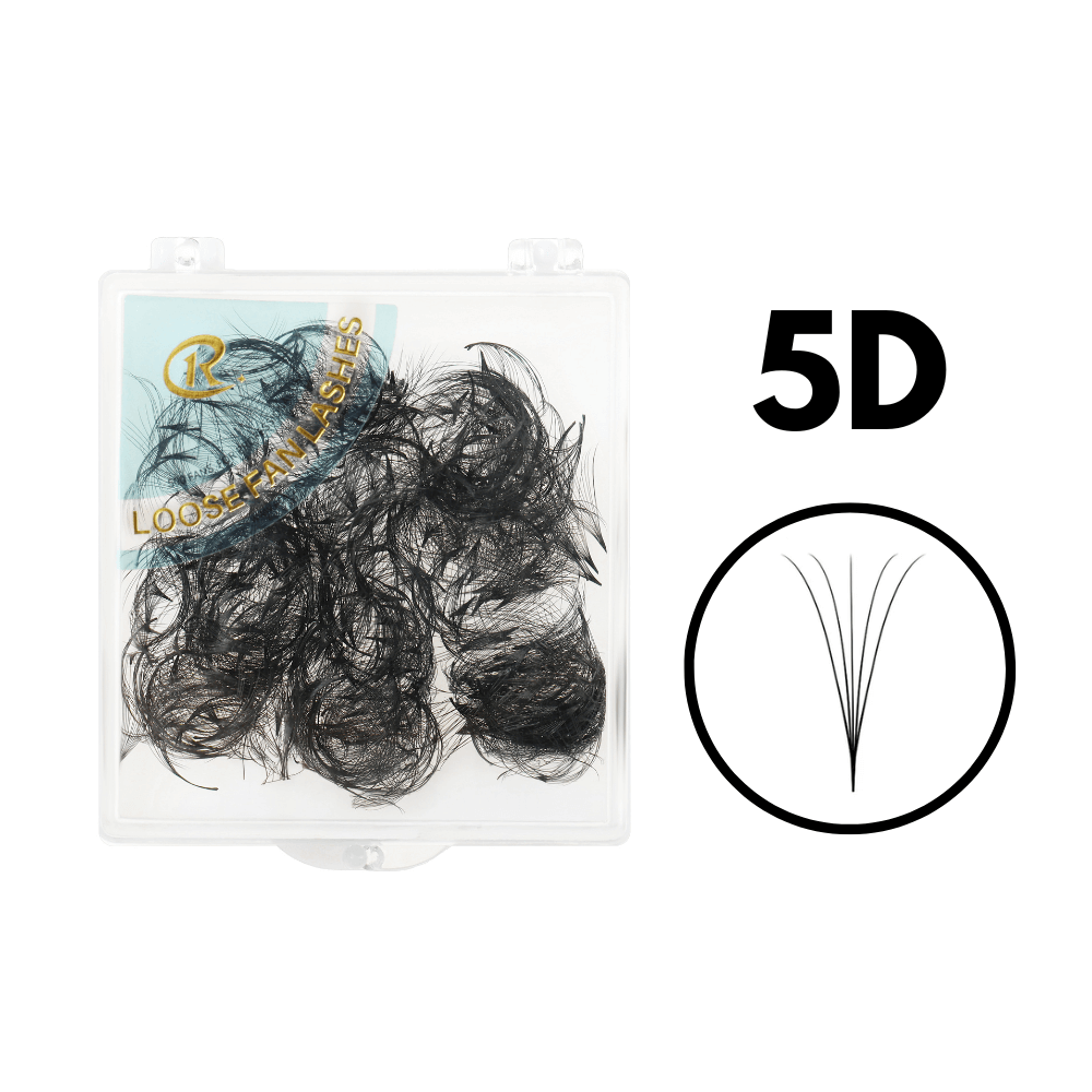 5D Promade Volume Loose Fans Pointy Base(500 Fans)-REAL LASH
