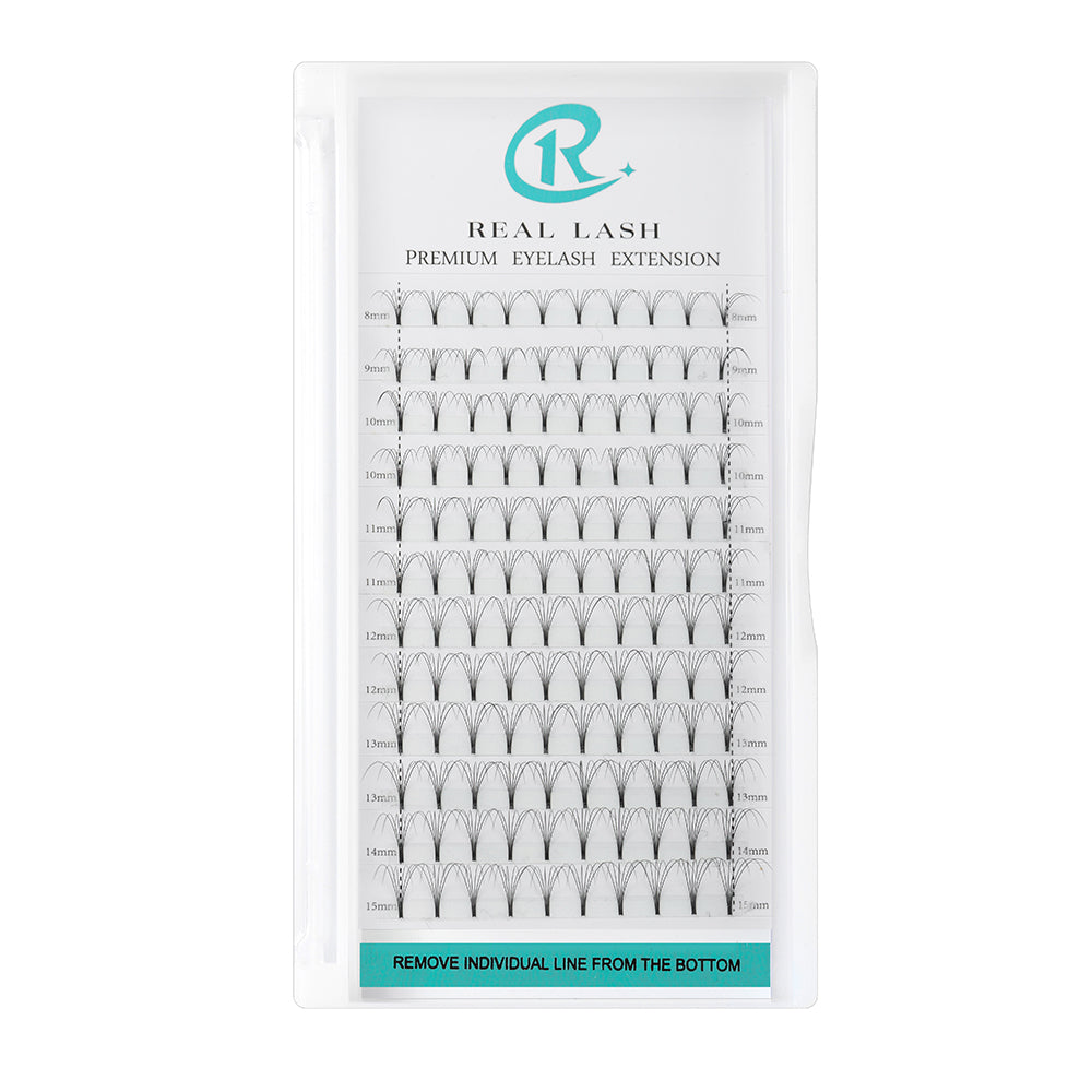 6D Russian Premade Volume Fans-REAL LASH