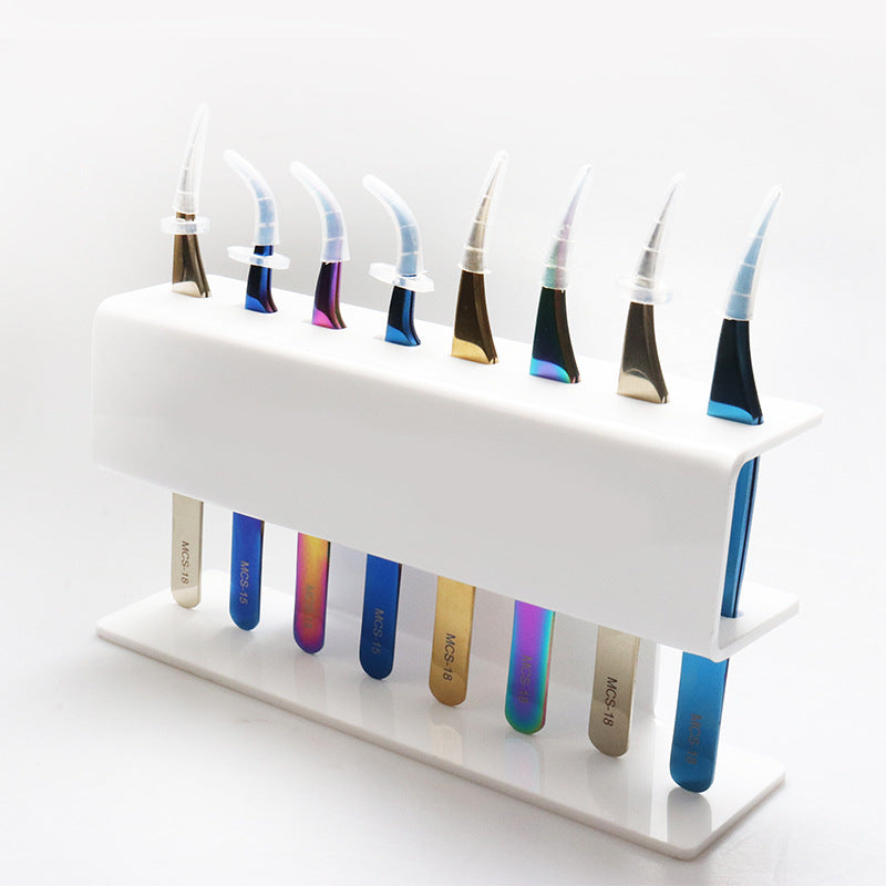 8 Holes Tweezers Stand Holder-REAL LASH