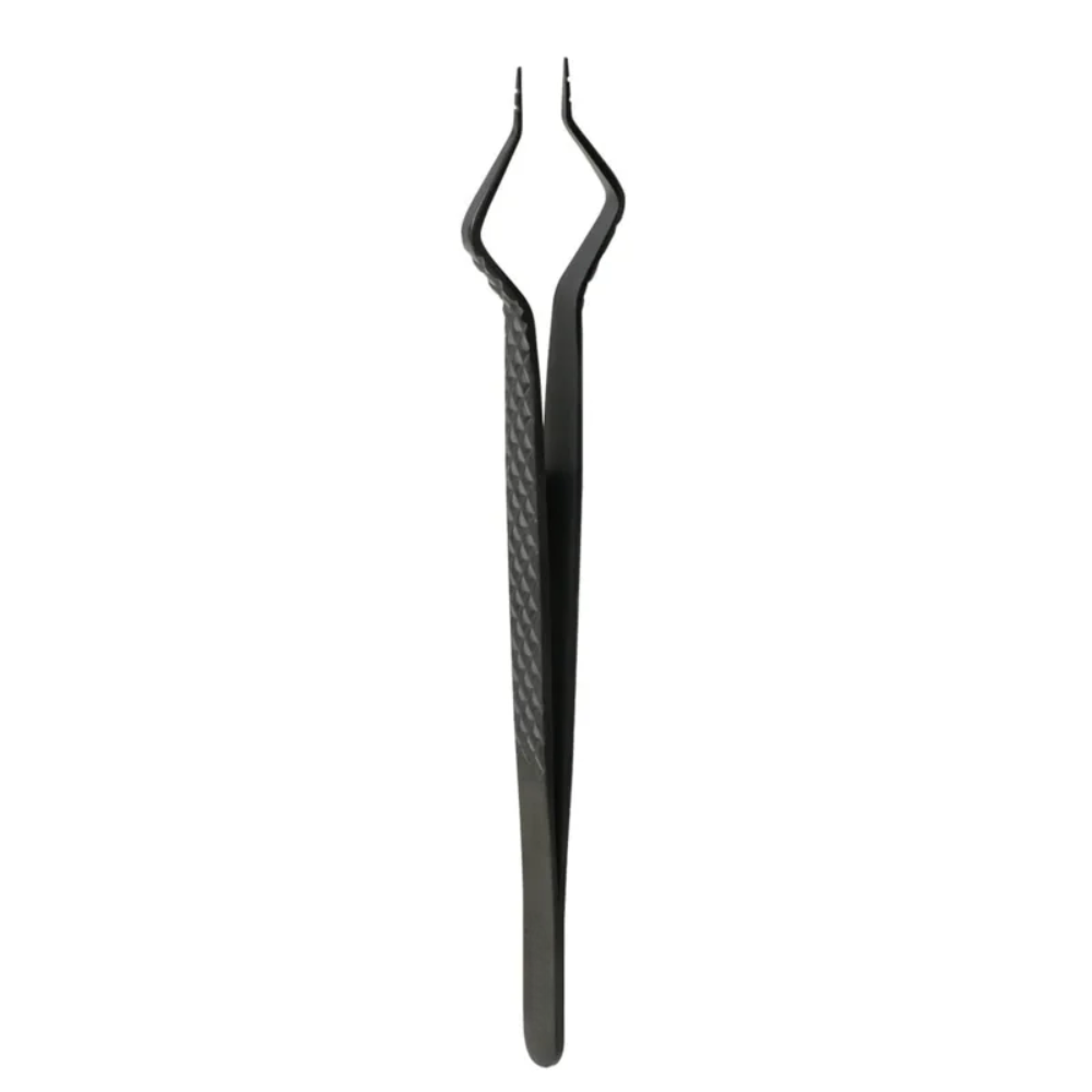Black Isolation Tweezer-REAL LASH