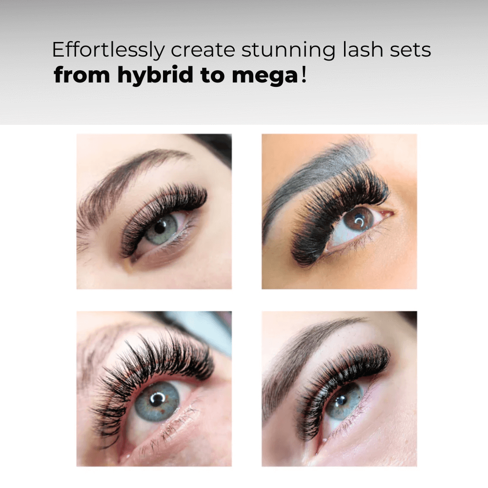 Easy Fanning Lash Extensions 0.07mm-REAL LASH