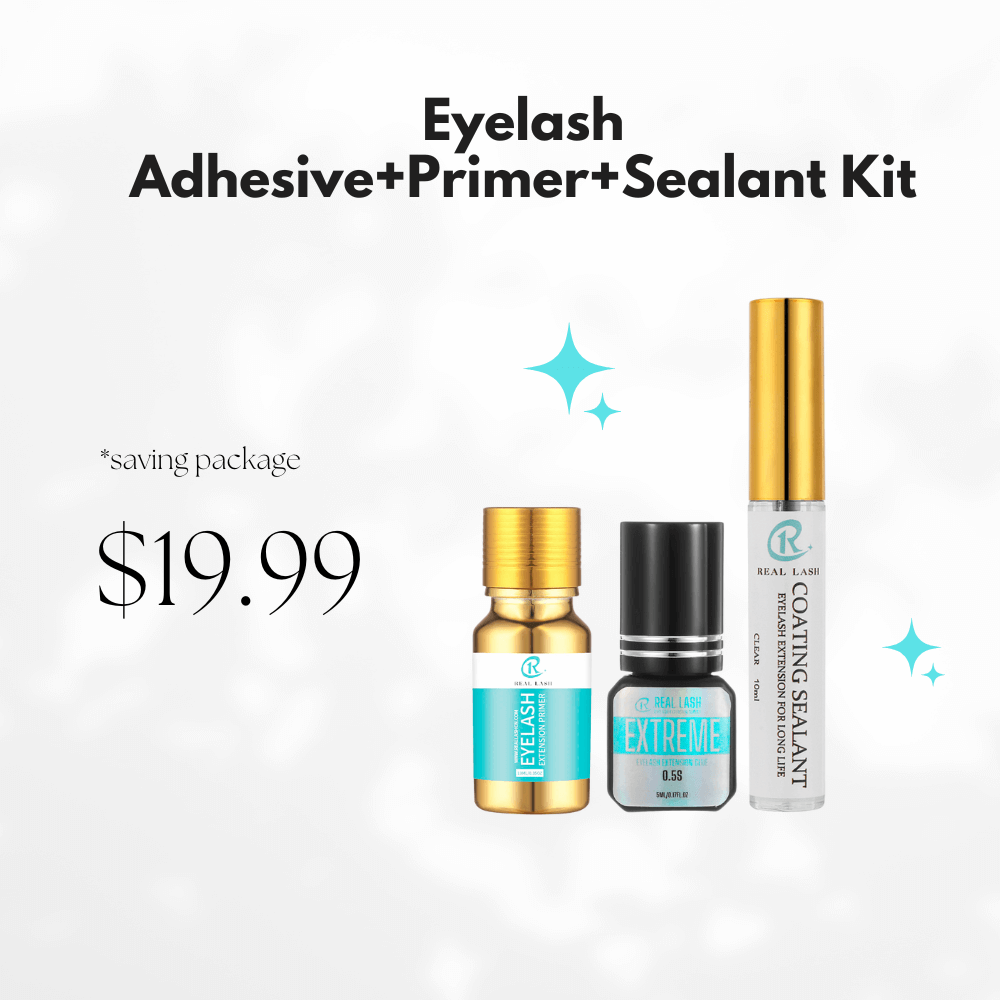 Eyelash Adhesive+Primer+Sealant Kit-REAL LASH