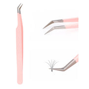 Fiber Tip 45°Tweezer-REAL LASH