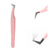 Fiber Tip L-shaped Tweezers-REAL LASH