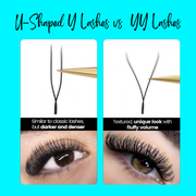 U-Shaped YY Lashes-REAL LASH