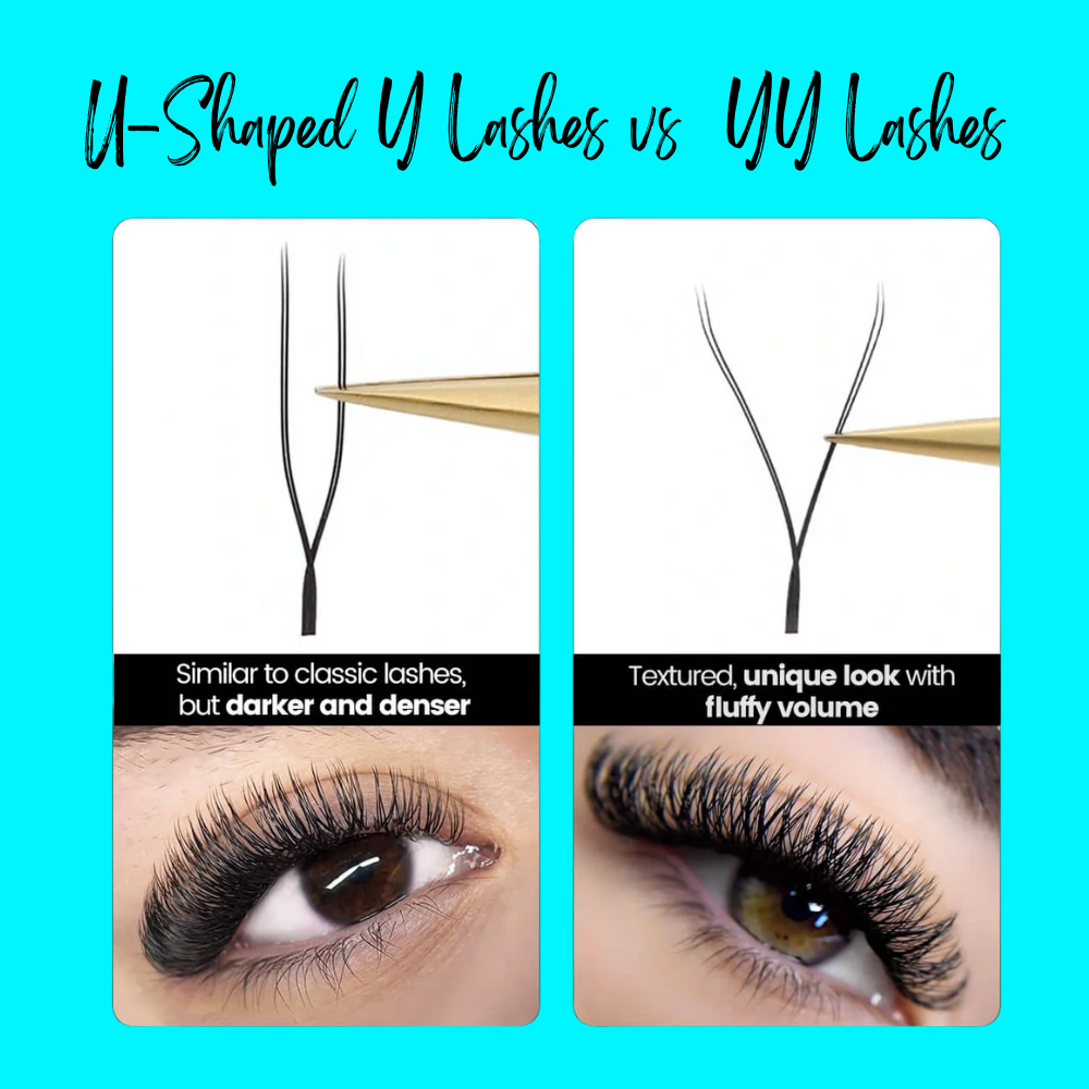 U-Shaped YY Lashes-REAL LASH