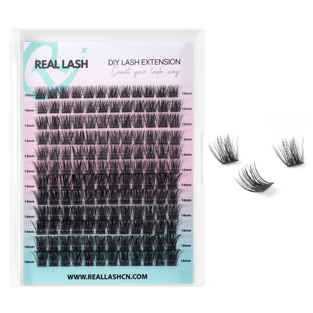144pcs W51 Natural Cluster Lash Extension