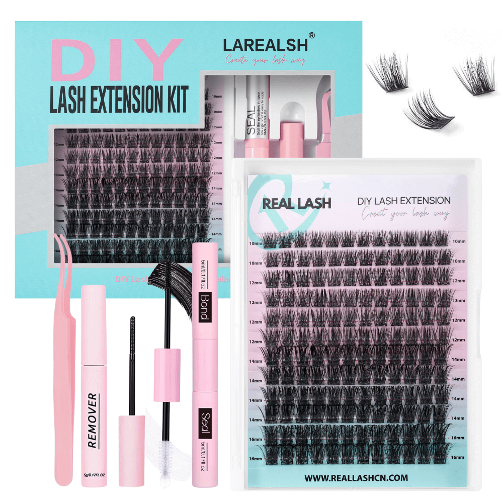144pcs W51 Natural Lash Cluster DIY Eyelash Extension Kit