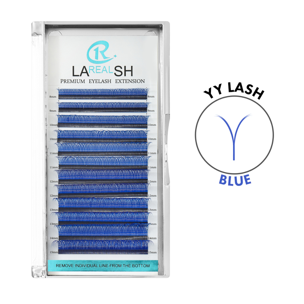 Blue YY Lashes - 0.07mm-REAL LASH