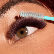 Burgundy Brown Lashes 0.07-REAL LASH