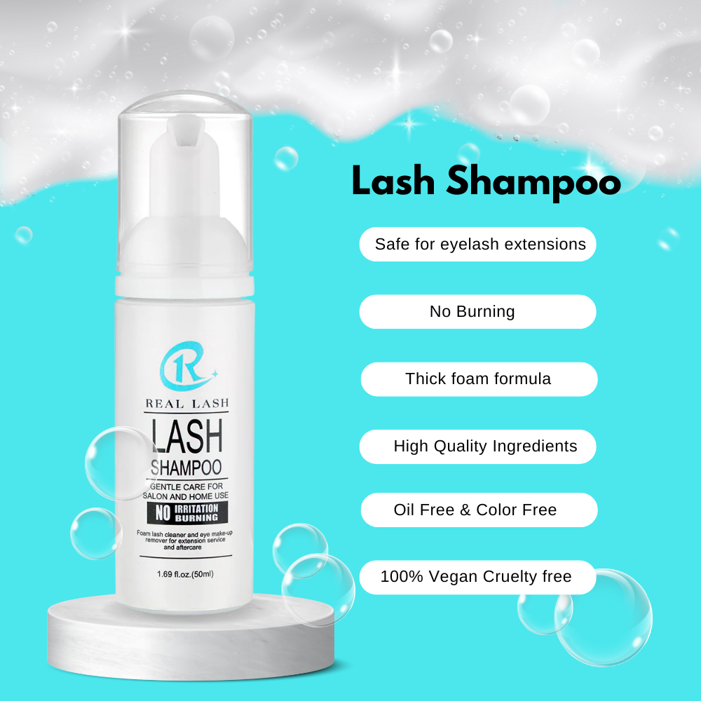 REAL LASH Eyelash Shampoo(50ml)-REAL LASH