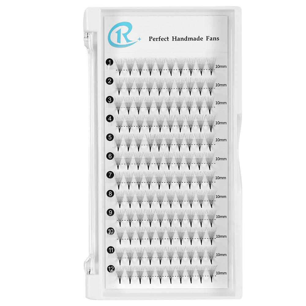 10D Pointy Base Mega Volume Fans - Real Lash