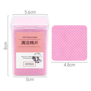 Eyelashes adhesive wipes (Pink) - Real Lash