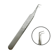 Fiber Tip 90 Degree Mega Volume Lash Tweezers-REAL LASH