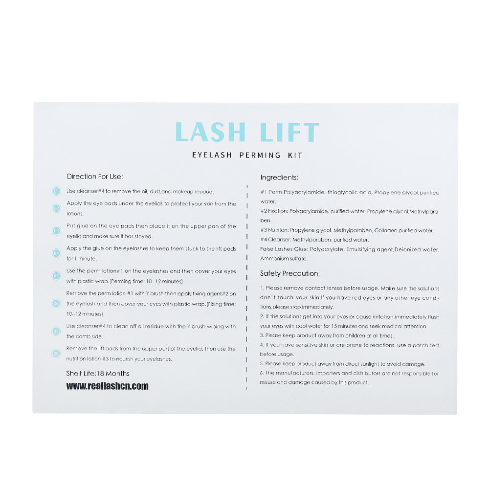 REALLASH LASH LIFT KIT - Real Lash