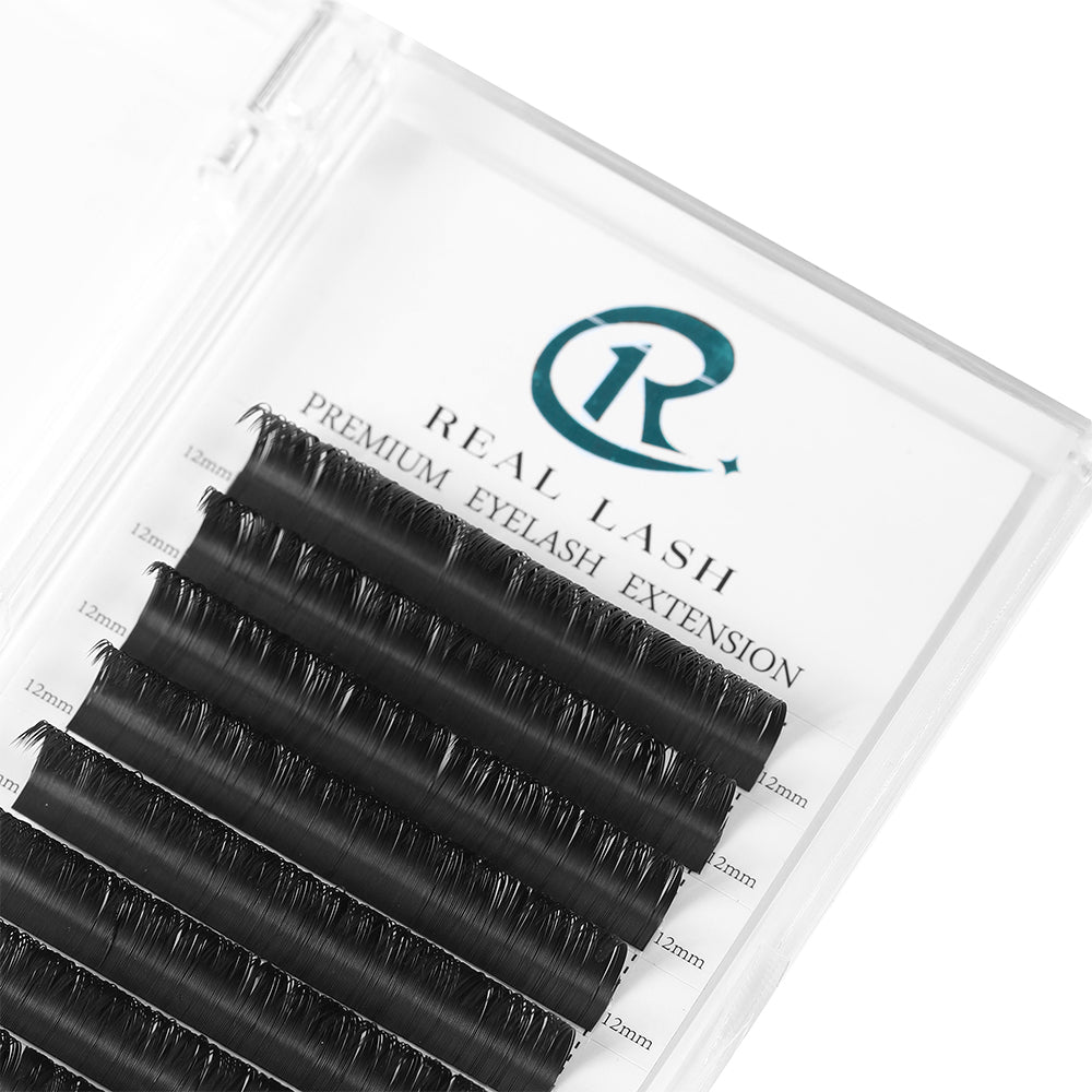 Matte Ellipse flat lashes 0.15 - Real Lash