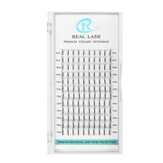 REALLASH LONG STEM PREMADE FANS(C Curl) - Real Lash