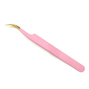 Pink Diamond Isolation Tweezers - Real Lash